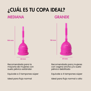 Pack 100% reutilizable: copa menstrual Eureka!Cup + bragas menstruales MyAlma