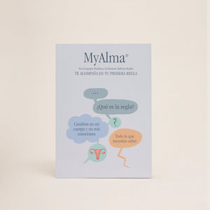 Pack Primera Menstruación sin tóxicos + libro en colaboración con la Dra. Stefanie Redón