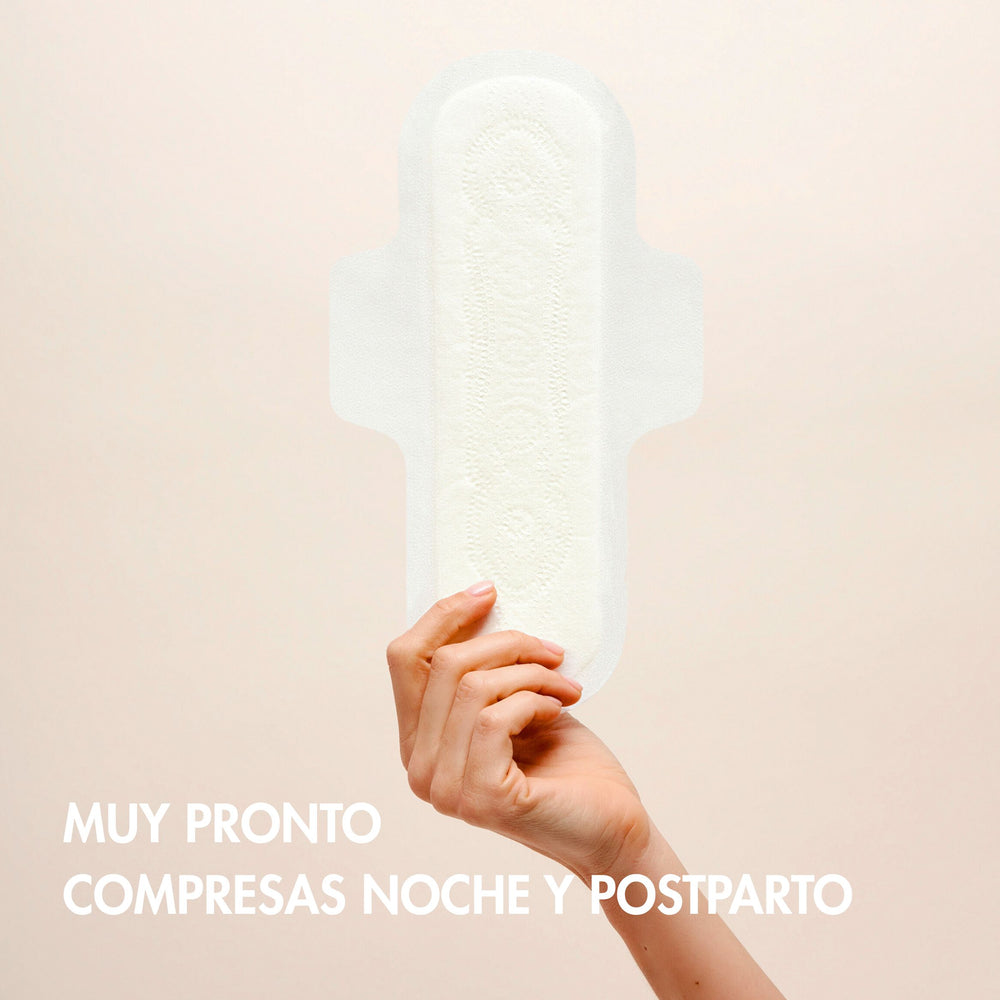MUY PRONTO - Compresas de noche y postparto algodón 100% orgánico