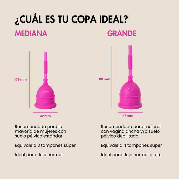 Pack 100% reutilizable: copa menstrual Eureka!Cup + bragas menstruales MyAlma
