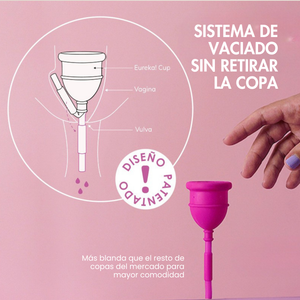 Pack 100% reutilizable: copa menstrual Eureka!Cup + bragas menstruales MyAlma