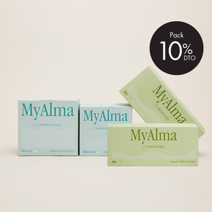 Pack salvaslips y compresas de algodón 100% orgánico