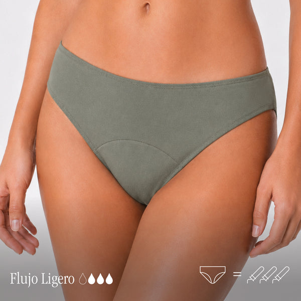Braga Menstrual Flujo LIGERO - Bambú 100% orgánico