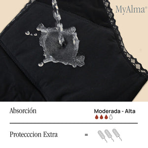 Braga Menstrual de Bambú y algodón orgánico