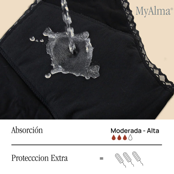 Braga Menstrual de Bambú y algodón orgánico