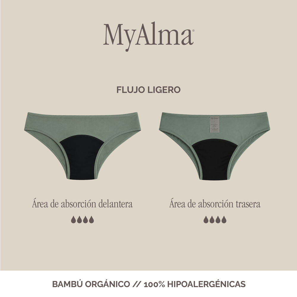 Braga Menstrual Protección SÚPER - Bambú 100% orgánico
