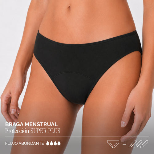 Braga Menstrual Protección SÚPER PLUS de Bambú 100% orgánico