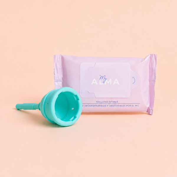 Pack MyAlmaCup + Toallitas biodegradables MyAlma