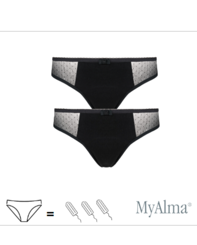 Pack Bragas Menstruales Algod n Org nico y Bamb 2 unidades Myalma
