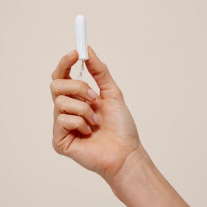 Tampones sin aplicador de algodón 100% orgánico