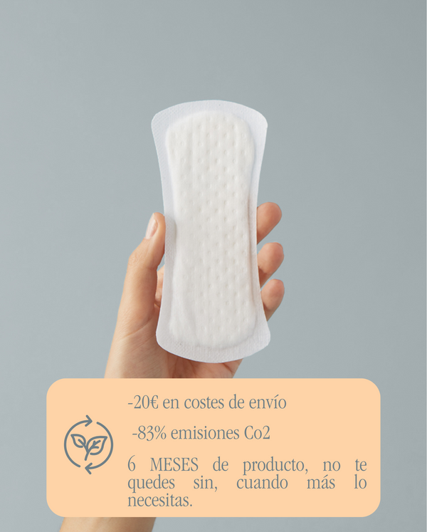 Pack Sostenible Protegeslips - 6 cajas (120 unidades)