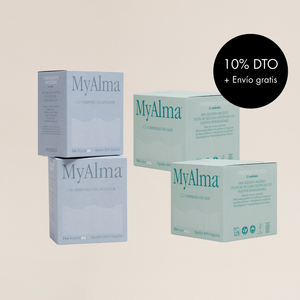 Pack tampones y compresas, algodón 100% orgánico